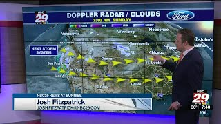 Tracking Cooling Trend Ahead. Perhaps Late Week Rain and Snow!