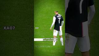 Ronaldo's Powerful.shot Injured Players🥶😱 #Shorts #Ronaldo #Messi #Shortsvideo