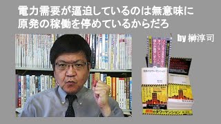 電力需要が逼迫しているのは無意味に原発の稼働を停めているからだろ　by 榊淳司