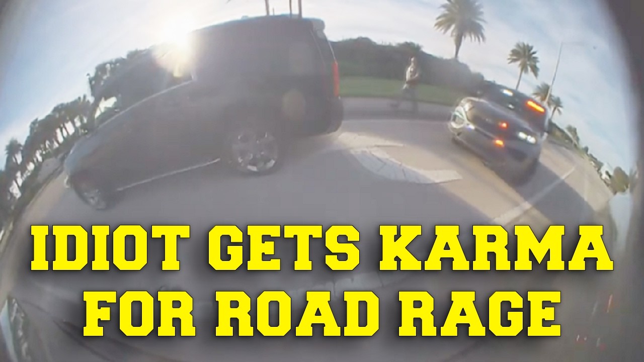 BEST OF ROAD RAGE Caught Live | Driving Fails | Brake Check Fails ...
