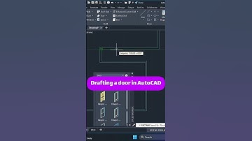 Doors in AutoCAD Architecture vs AutoCAD.Tags: #AutoCAD #Architecture