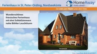 St. Peter-Ording: Wunderschönes friesisches Ferienhaus mit drei - FeWo-direkt.de Video screenshot 5