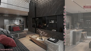 THIẾT KẾ NỘI THẤT CĂN HỘ PHONG CÁCH HIỆN ĐẠI