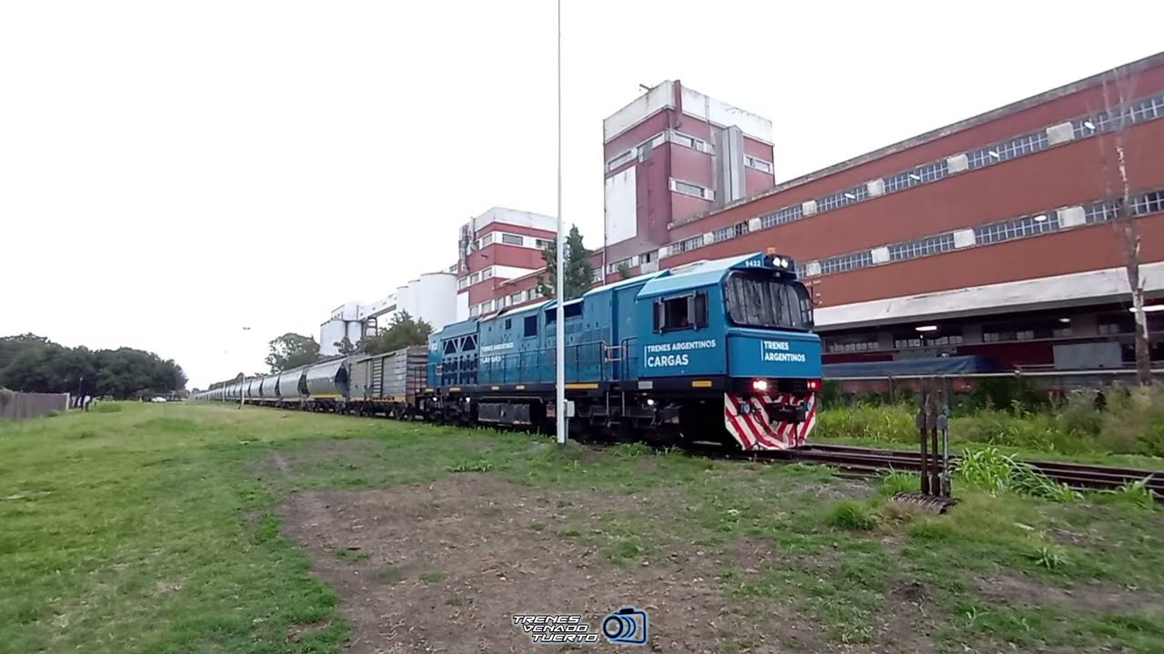 CRRC 9422 ACELERANDO PARA SALIR DE VENADO TUERTO 