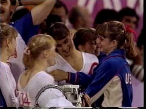 1984 - USA Women's Gymnastics Olympic Highlights