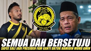 🔴SETUJU‼️Safee Sali Jadi Presiden FAM Ganti Datuk Hamidin Mohd Amin