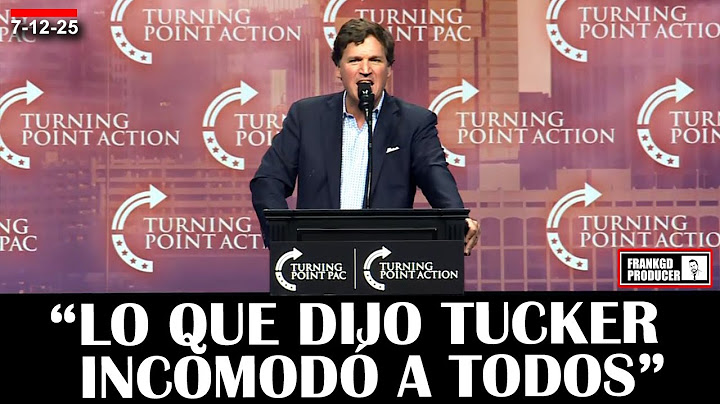 ¡BOMBA! "Tucker revela QUIÉN estaba detrás de Epstein  (No lo verás venir)