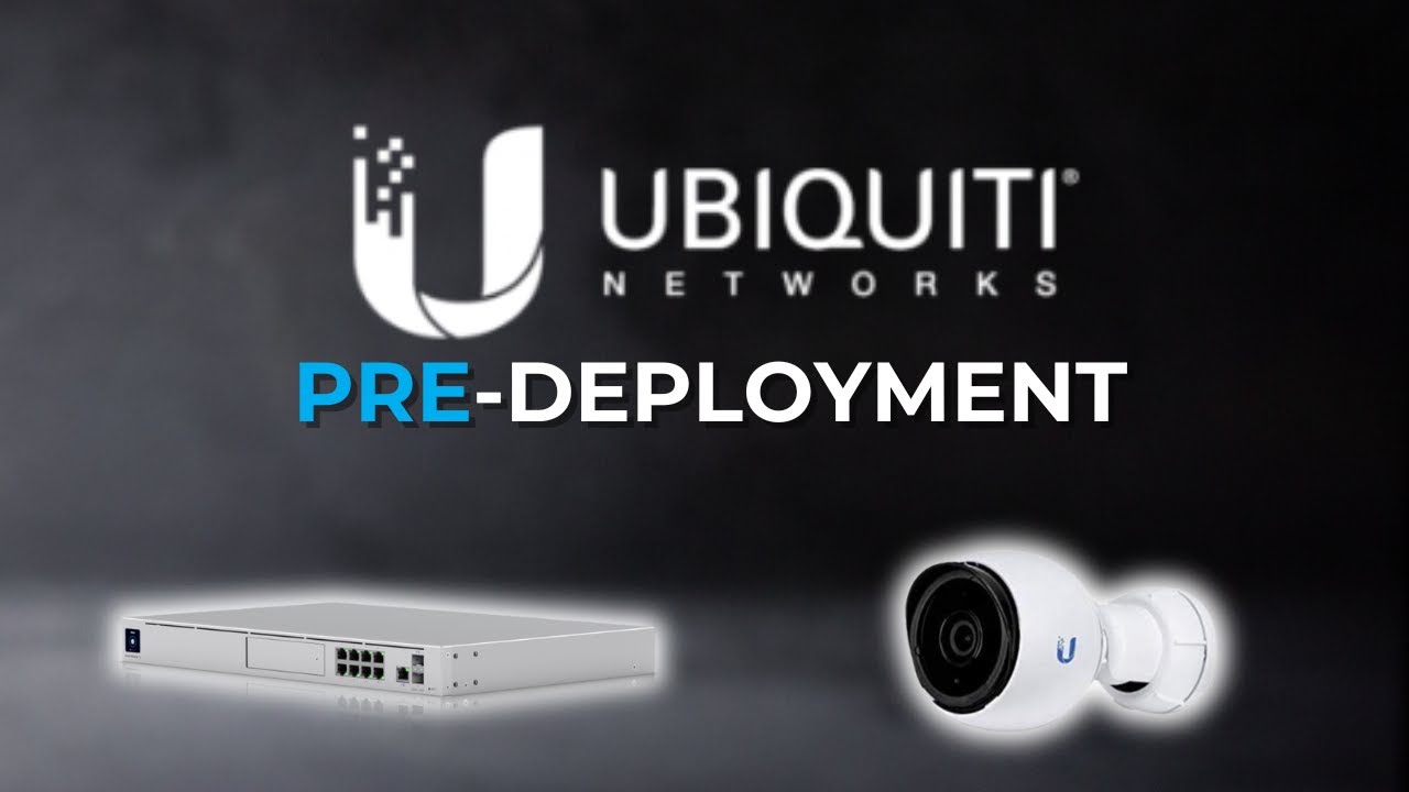 UBIQUITI Pre-Deployment and Office Day