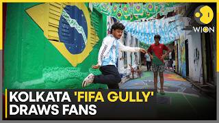 FIFA World Cup 2026: Kolkata Residents Transform Lane Into a World Cup Attraction | WION News