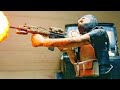 Apatzingn warfare  mexican cartel sicarios shootout gun fight stop motion claymation