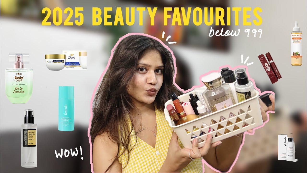 My affordable 2025 Beauty Favourites… skincare, hair care, makeup and more!