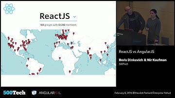 React VS Angular 2 (Boris Dinkevich & Nir Kaufman)
