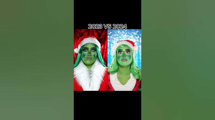 ¿Cuál ha quedado mejor? #makeup #grinch #thegrinch