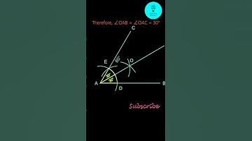 Perfect 30° Angle with Compass - Quick & Easy! | Math MindSet
