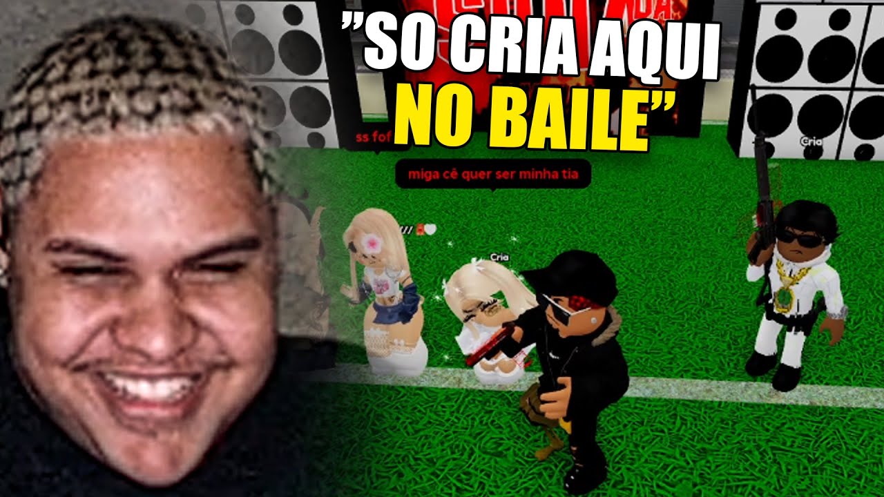 JMDECK JOGANDO ROBLOX NO BAILE - eu nao acredito nisso