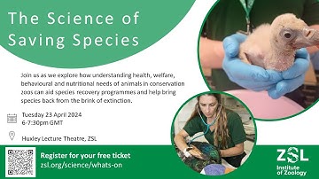 The Science of Saving Species