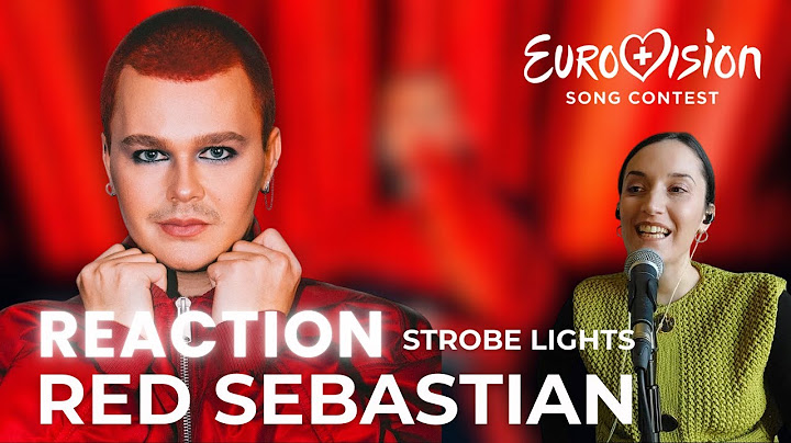 Vocal Coach Reacts to Red Sebastian - Strobe Lights | Belgium Eurovision 2025