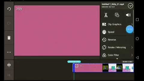 How to make g major 13 on kinemaster Pro in lost effect
