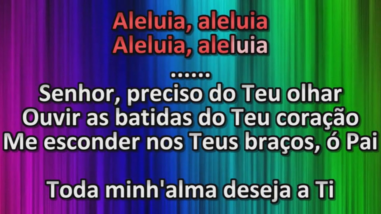 Letra Da Musica Aleluia Aleluia Gabriela Rocha