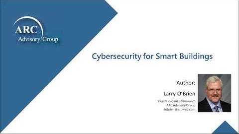 Cybersecurity for Smart Buildings