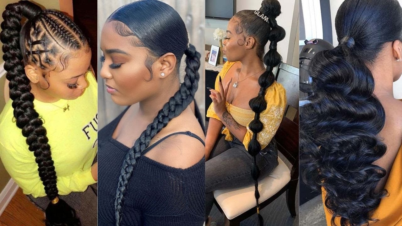 20 best African American ponytail hairstyles for women in 2023  Tukocoke