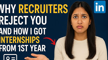 The Real Reason Your Internship Applications Fail (My 1st Year Strategy)