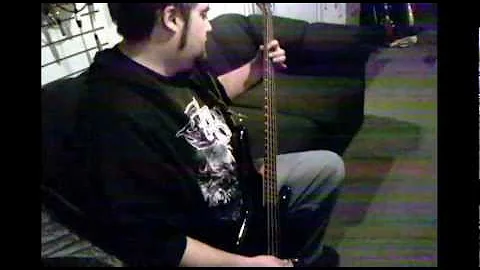 Jas On Bass recording bass guitar for upcoming Ind...