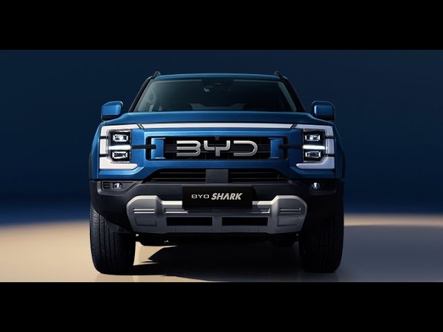 Officially Launched All-New BYD SHARK 2025 Pickup Truck, Rivaling Tesla Cybertruck, Ford F-150. class=