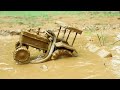 Ford Tractor Stuck in Field Rescued By Swaraj Tractor | Snake🐍 | Stuck in Mud | Cs Toy