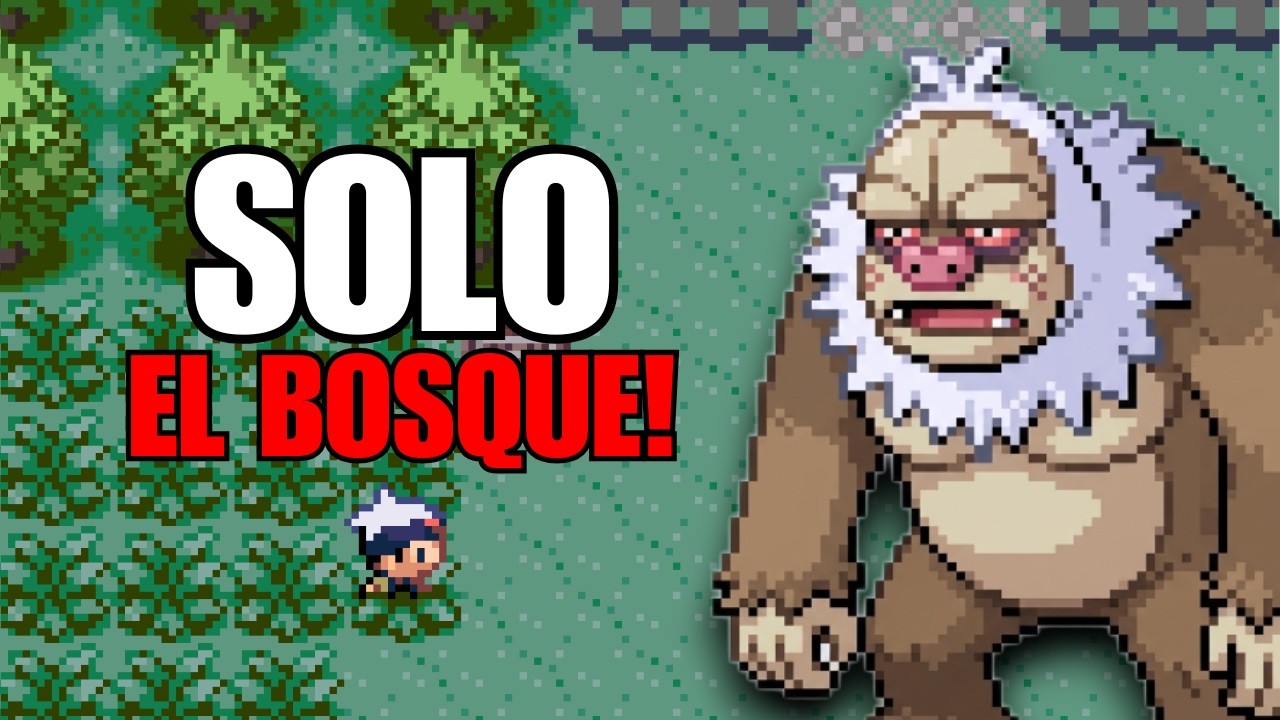 ¿Se puede pasar Pokémon ESMERALDA usando SOLO Pokémon de Petalburg Woods?