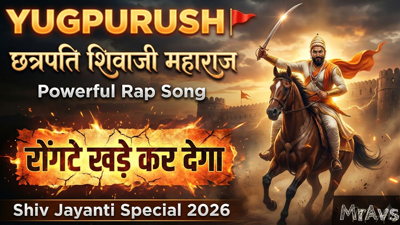 YUGPURUSH 🚩 | Chhatrapati Shivaji Maharaj Powerful Rap Song | Shiv Jayanti Special 2026 | MrAvs