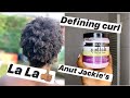 SUPER Defined Curls 4c Natural Hair using  Aunt Jackie’s Curl  La La