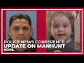 News conference police in washington give update on manhunt for elias huizar
