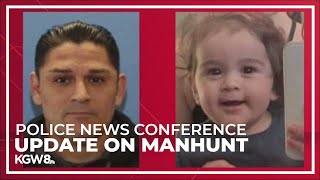News conference: Police in Washington give update on manhunt for Elias Huizar