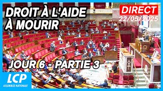 Droit à l'aide à mourir : les députés examinent le texte ce jeudi 22 mai à 21h30