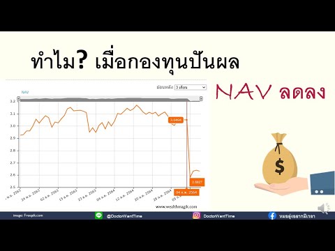 ทำไมเมื่อกองทุนปันผล NAV ลดลง??
