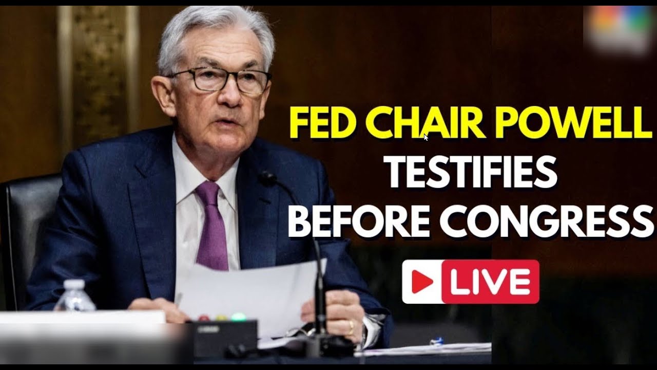 LIVE: Fed Chair Jerome Powell Testifies Before Congress | US Fed Market ...