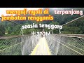 suasana terbaru jembatan gantung rengganis || sungguh menakjubkan part 1