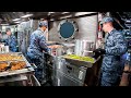 How us navy nuclear submarine gets food deep underwater
