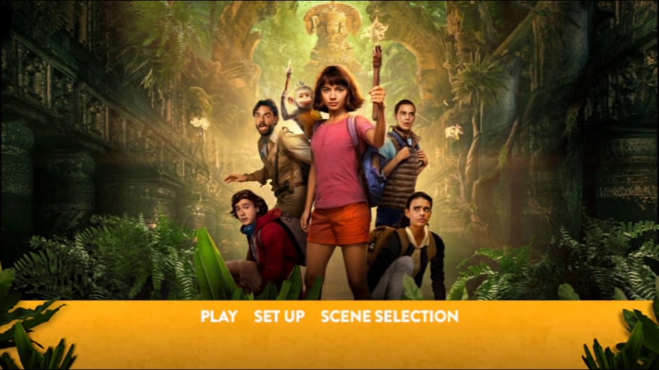 Download Dora and the Lost City of Gold (2019) DVD Menu