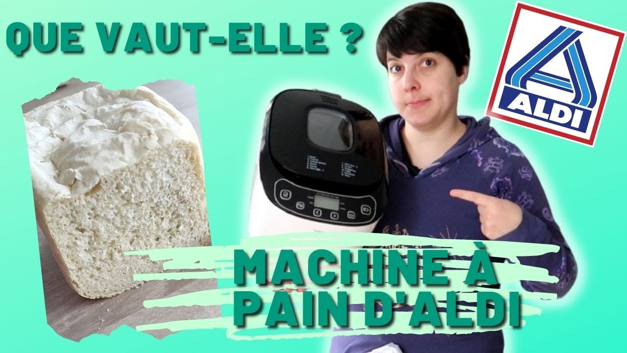 [-Mon avis sur la Machine à pain d'Aldi-] + recette pain blanc