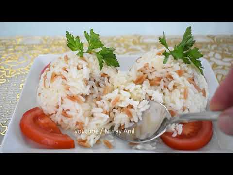 TÜM PÜF NOKTALARIYLA TANE TANE ŞEHRİYELİ PİRİNÇ PİLAVI/YEMEK TARİFLERİ