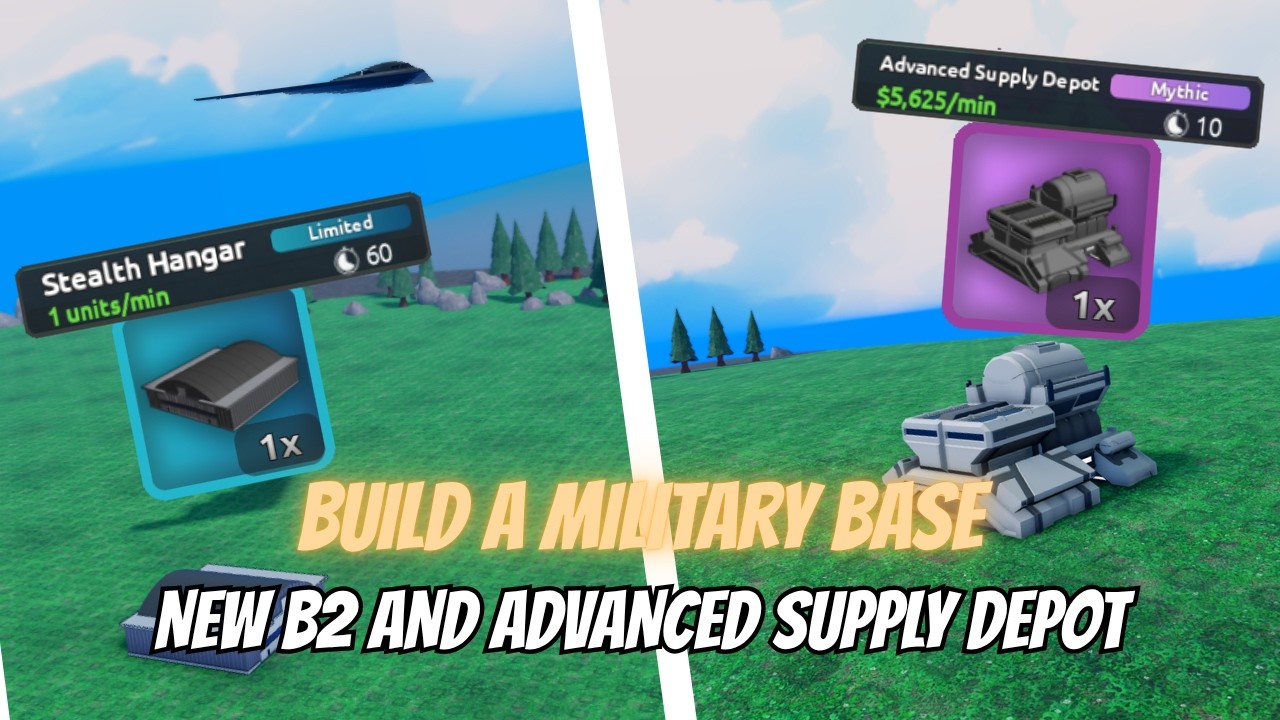 Build a Military Base units video thumbnail 2