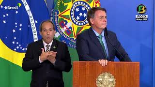AGORA Bolsonaro chora durante pronunciamento e dá forte testemunho