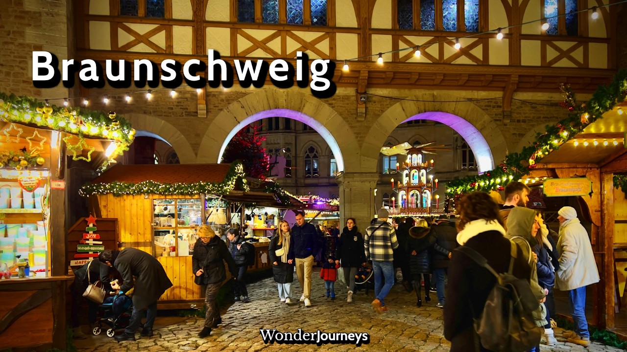 🎄Braunschweig 💝 Christmas  Market 🎁  2024 [4K]
