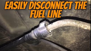 Chevy GM fuel line disconnect
