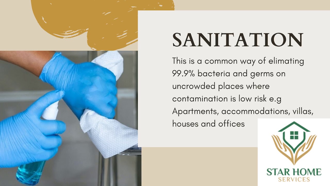 DIFFERENCE BETWEEN DISINFECTION AND SANITATION... YouTube