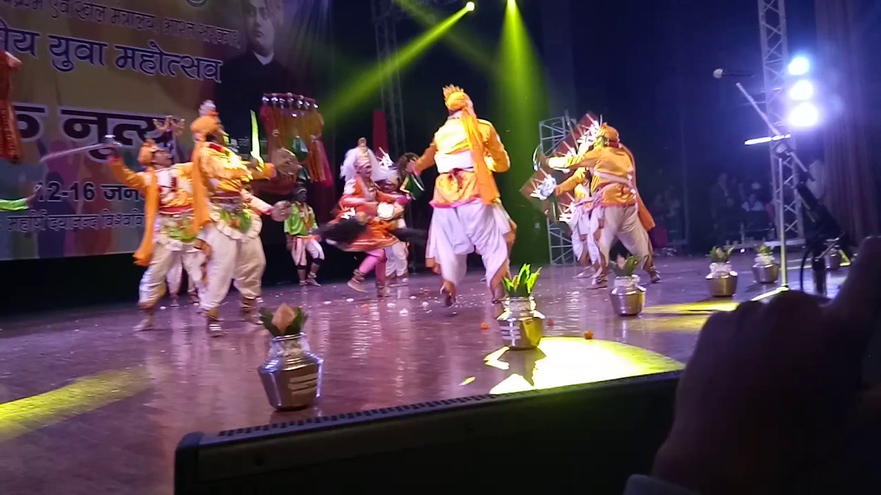 NYF 2017 Karnataka folk dance Saraswathi Folk Dance Malpe udupi