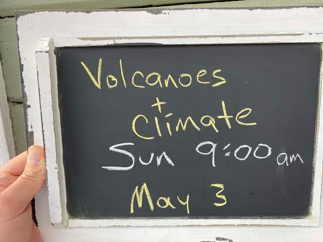 ‘Nick From Home’ Livestream #35 - Volcanoes & Climate
