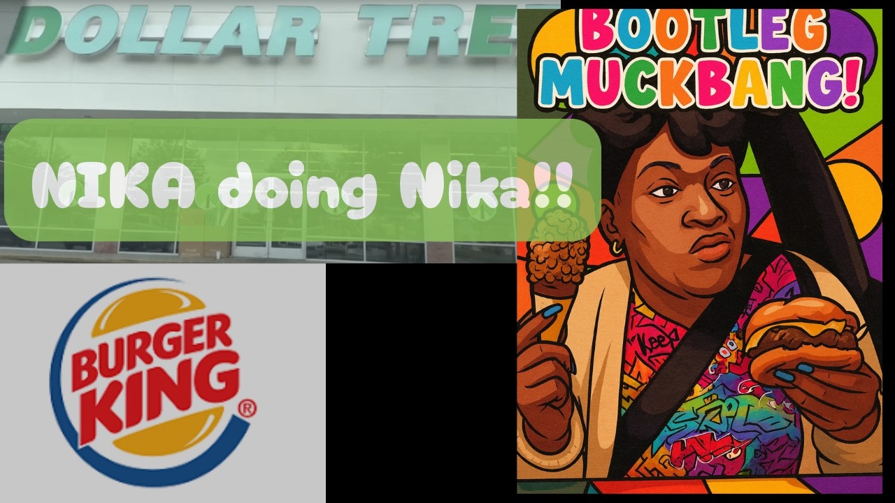 Ника снова занимается своим любимым делом… ест за рулём!